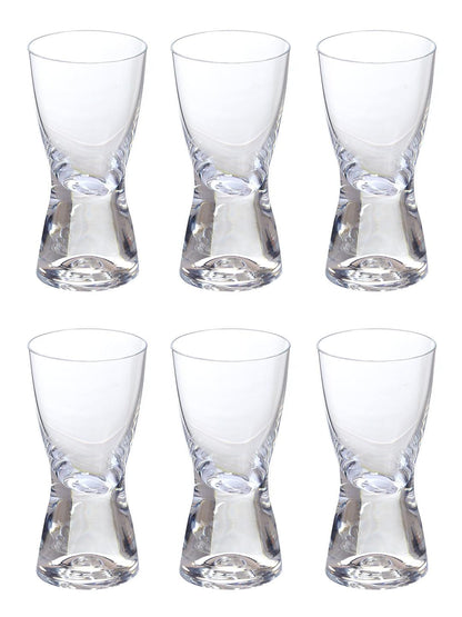 Bohemia Crystal Samba Shot Glass Set, 70 ML, Set of 6 pcs | Shot Glass