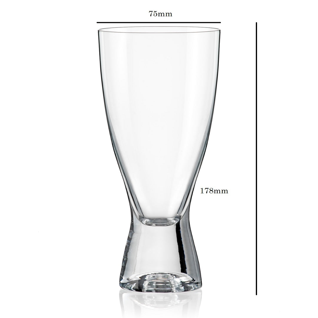 Dimensions of Dishwasher-Safe Beer Mug - Convenient for easy cleaning.