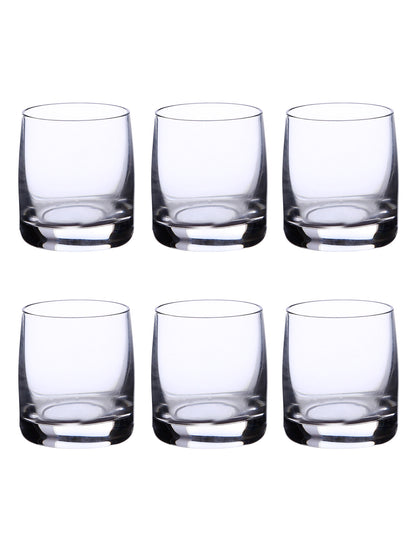 Bohemia Crystal Ideal Vodka & Tequila Shot Glass Set, 60ml, Set of 6, Clear