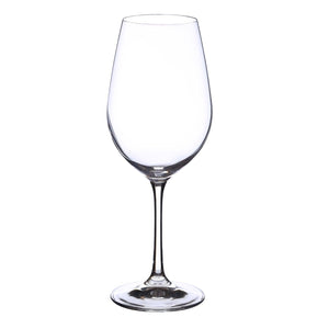 Bohemia Crystal Viola Wine Glass Set, 450ml, Set of 6pcs, Transparent, Non Lead Crystal Glass | Wine Glass