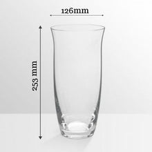 Load image into Gallery viewer, Glass Vase - Bohemia Crystal Height 255 MM Set of 1 pcs | Vase