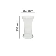 Load image into Gallery viewer, Bohemia Crystal Vase, Height: 255 MM, Set of 1 pc, Transparent, Non Lead Crystal | Vase