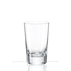 Bohemia Crystal Jive Transparent, Non Lead Crystal Water and Juice Glass, 250ml, Set of 6 Pieces | Juice & Water glass