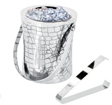 Load image into Gallery viewer, Smartserve Grid Stainless Steel Ice Bucket With Tong 900Ml 1Pcs