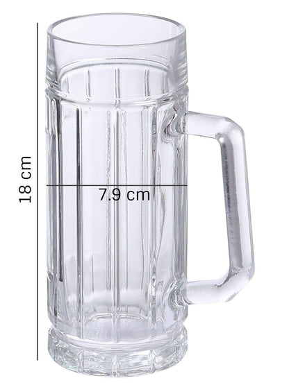 Dimesnions of a durable Beer Mug with Polish Craftsmanship - Ideal for beer enthusiasts.