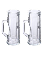 Load image into Gallery viewer, Oberglas Premium Ribbed Beer Mug 550 ML Set of 2pcs | Beer Mug