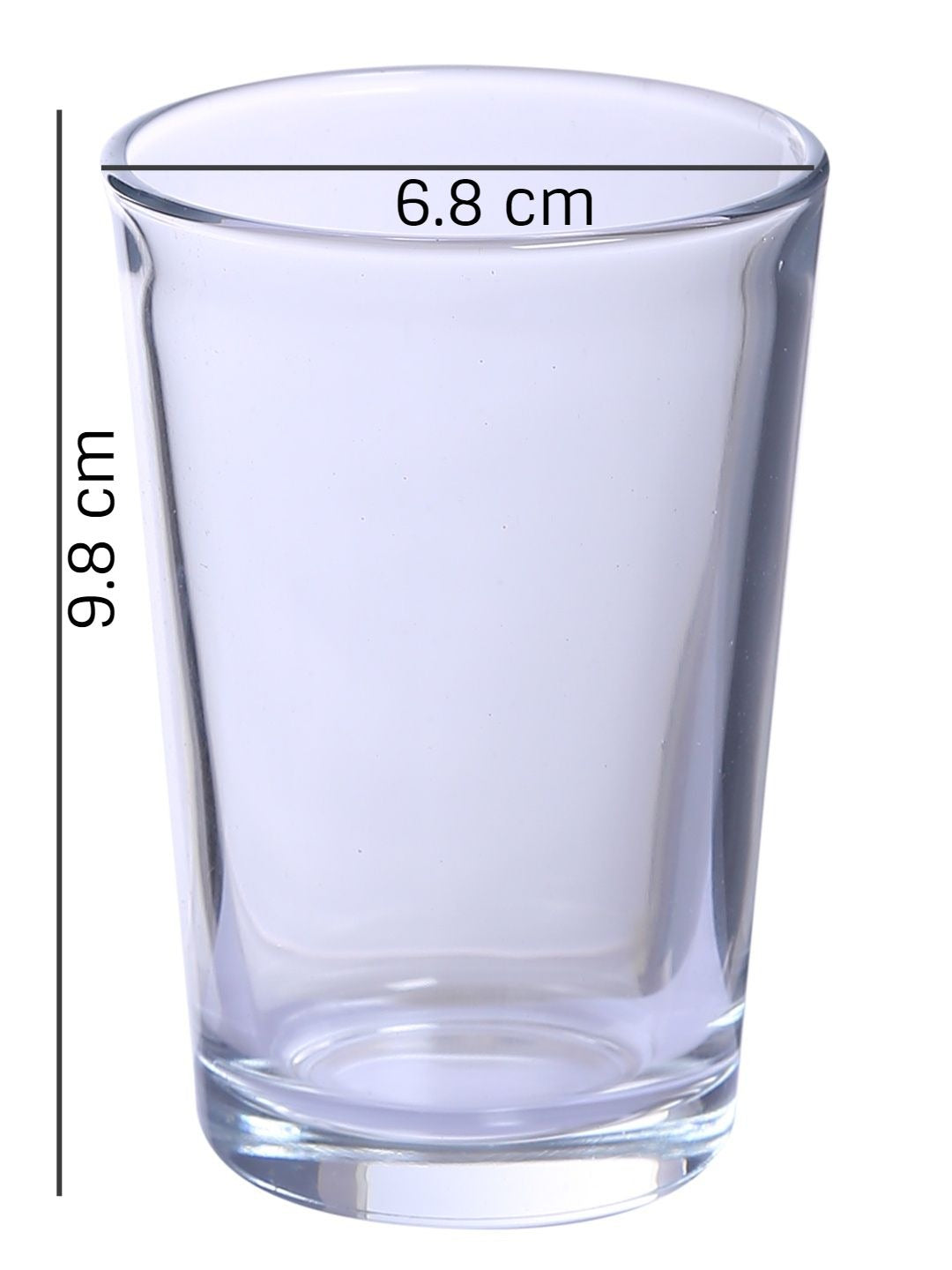 Dimensions of Elegant Juice Glasses - Enhance your table setting.