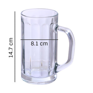 Uniglass Nicol Beer Glass Mug Set 500ml