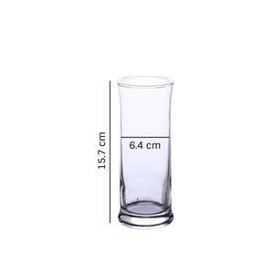 Uniglass Frappe Cocktail & Coffee Drinking Glass 290 ML, Set of 6 pcs | Juice & Water glass