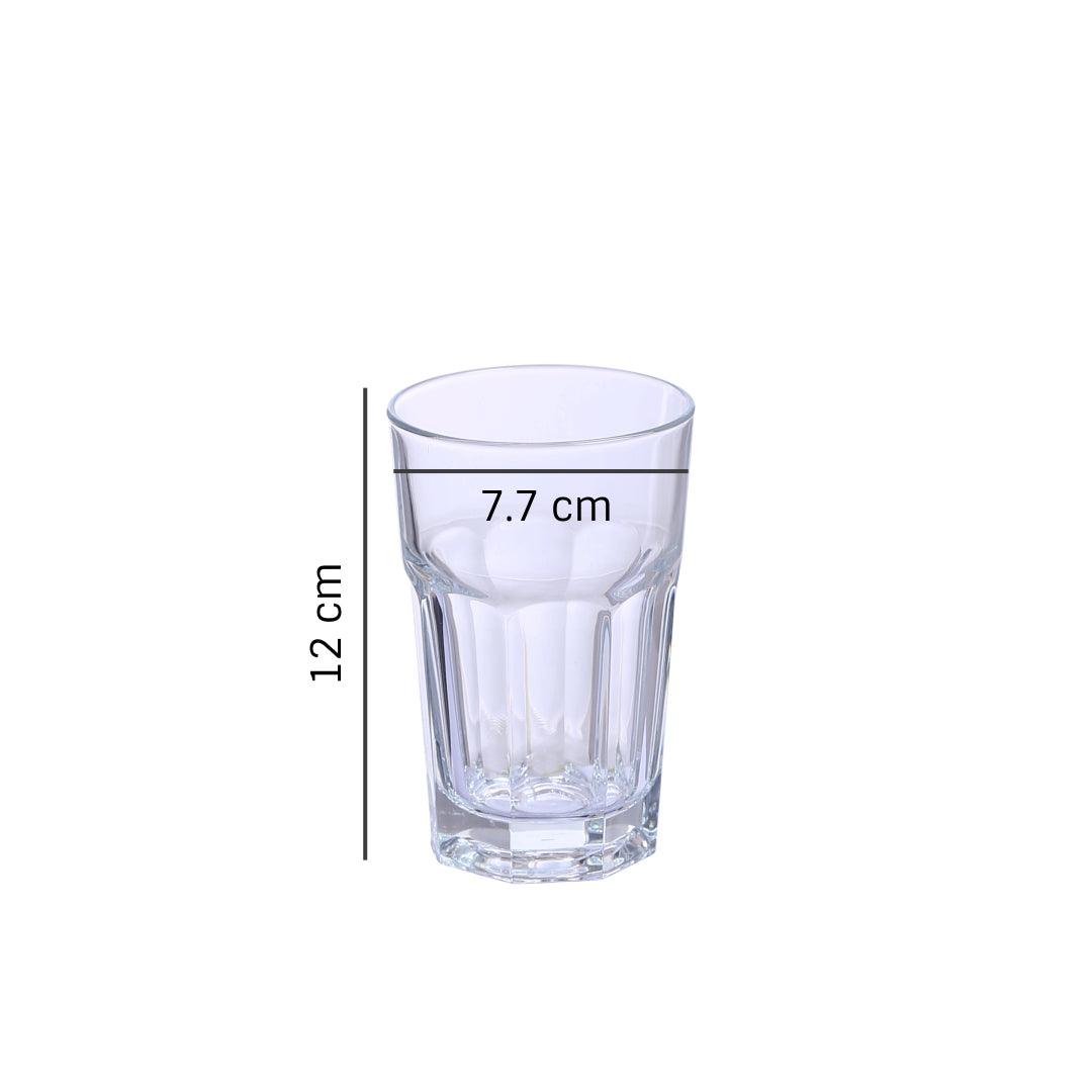 Uniglass Marocco Highball glass 270 ML, Set of 6 pcs | Juice & Water glass