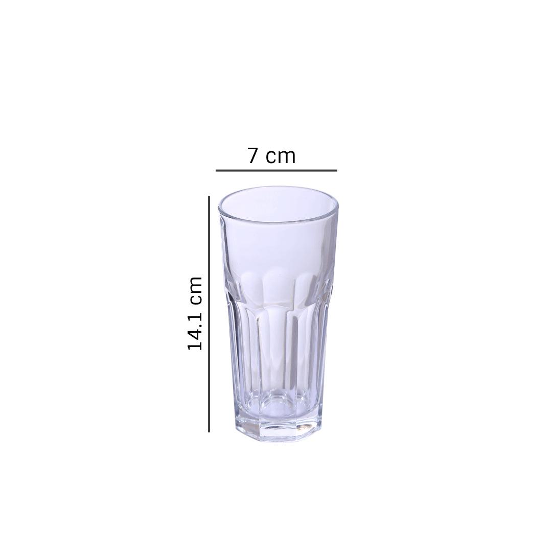 Dimensions of Sophisticated highball glassware collection