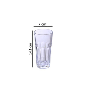 Juice Glass Set - Uniglass Marocco Highball 280 ML Set of 6 pcs | Water & Juice Glass