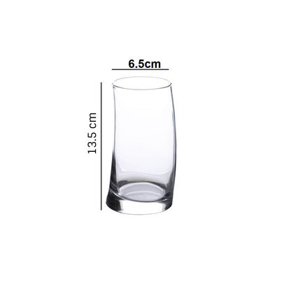 Dimensions of Modern Highball Glasses, Ideal for Cocktails and Mixed Drinks