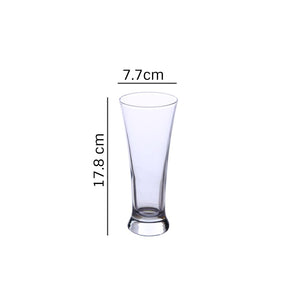 Uniglass Pilsner Beer glass 295 ML, Set of 6 pcs | Beer Glass