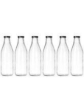 Load image into Gallery viewer, Glass Bottle with lid - Smartserve 1000 ML Set of 6 pcs / Set of 4 pcs | Bottle