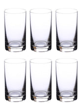 Load image into Gallery viewer, Smartserve Tall Barline Water/Juice/Cocktail/Mocktail Glass Set (275ml, Transparent) Set of 6 | Juice &amp; Water glass