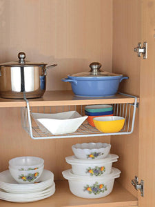 JVS Undershelf Basket Large - 16" | Kitchen Storage