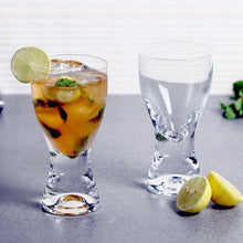 Load image into Gallery viewer, Bohemia Crystal Samba Water &amp; Juice Drinking Glass Set, 200 ML, Set of 6pcs | Water &amp; Juice Glass