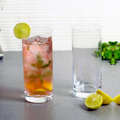 Bohemia Crystal Barline Cocktail & Juice Drinking Glass Set, 300 ML, Set of 6pcs | Water & Juice Glass