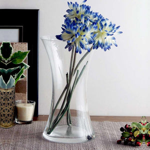 Bohemia Crystal Vase, Height: 255 MM, Set of 1 pc, Transparent, Non Lead Crystal | Vase