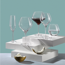 Load image into Gallery viewer, Bohemia Crystal Amoroso Imported Stemless Gin/Cocktail/Wine Glass Set, 580ml, Set of 2 Gift Box