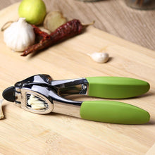 Load image into Gallery viewer, Trudeau Stainless Steel Garlic Duo, Green | Kitchen Tools