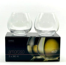 Load image into Gallery viewer, Bohemia Crystal Amoroso Imorted Stemless Gin/Cocktail/Wine Glass Set, 340ml, Small, Set of 2 Gift Box