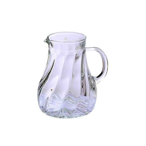 Oberglas Salzburg Carafe/Pitcher/Water/Juice/Cocktail/Whiskey/Milk Glass Jug, 1 Litre (1000ml), Transparent | Jug