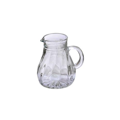 Oberglas Salzburg Carafe/Pitcher/Juice/Water/Cocktail/Whiskey/Milk Glass Jug Set, 250ml, Set of 2 | Jug