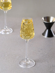 Bohemia Crystal Sandra Liquor Glass Set, 65ml, Set of 6pcs, Transparent, Non Lead Crystal Glass | Liquor Glass