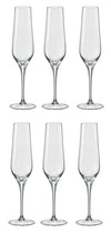 Load image into Gallery viewer, bohemia-crystal Tall Rebecca Champagne Flutes Glass Set, 195ml, Set of 6