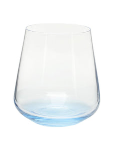 Whiskey Glass 400 ML Set of 6 Pcs, Blue Base | Bohemia Crystal Siesta | Whiskey Glass
